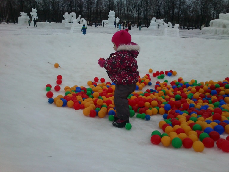 Снежный городок
