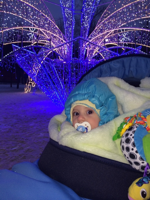 Сегодня на прогулке!