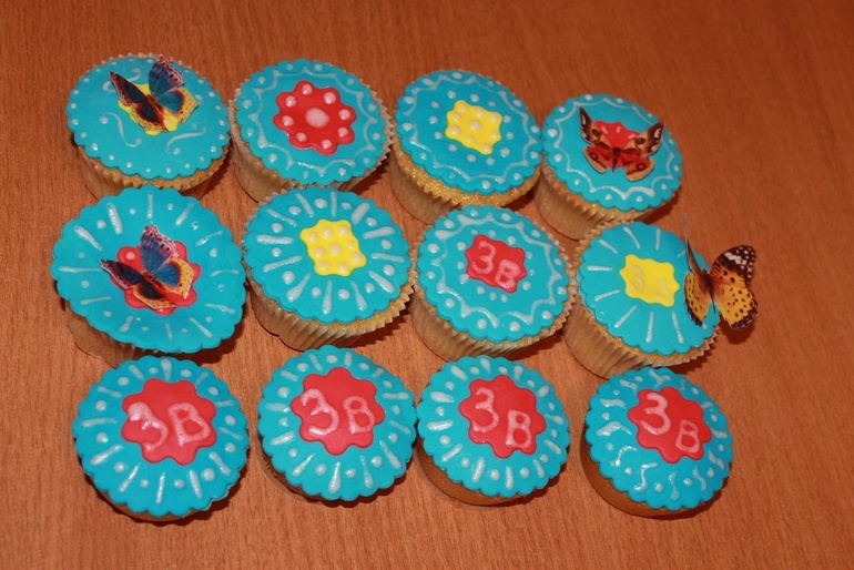 Первые капкейки