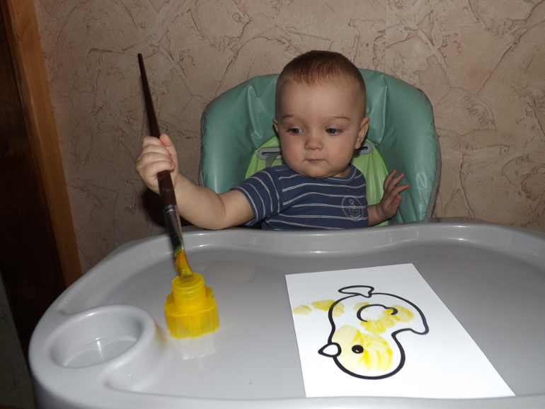 Наш отчет ТЗ "Курица, петух, цыплёнок" День 2 Курочка и цыпленок