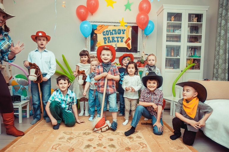 Ковбойская вечеринка удалась!