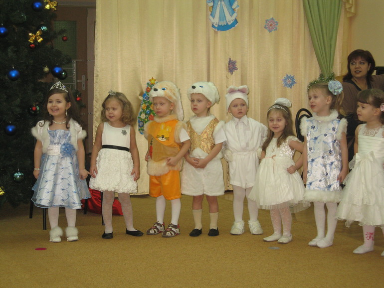 Наш первый Новогодний утренник