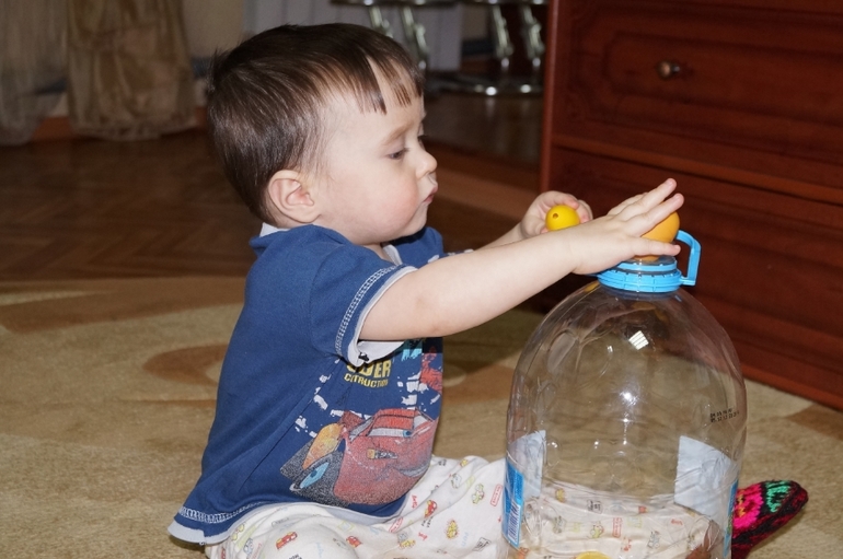 вот так мы занимаемся с моим малышом.