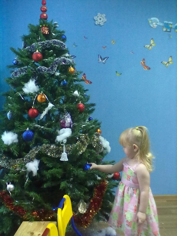 Наш новогодний утренник 23.12.13 в саду.
