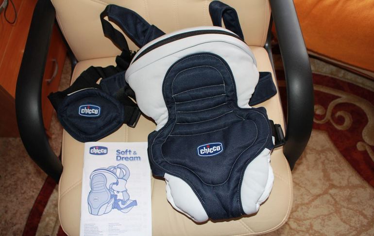 Рюкзак-кенгуру Chicco Soft Dream New Klabber новый