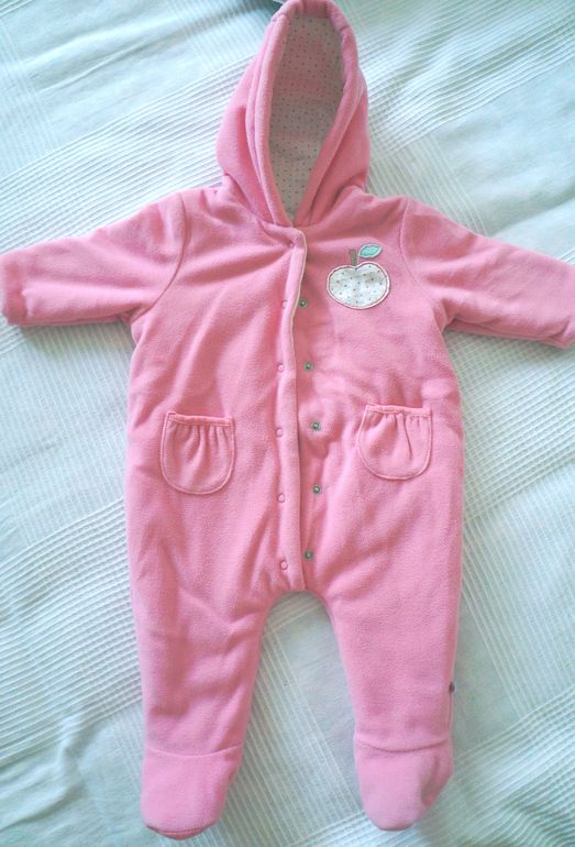 Теплый слип mothercare 3-6 мес