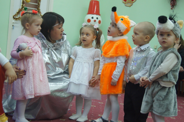 НГ в садике