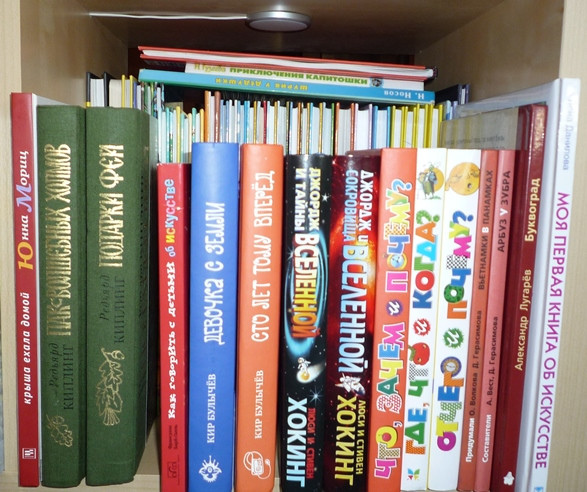 Янины книжные полочки!
