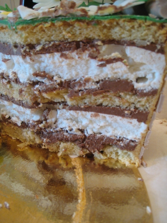 Корзинка с ромашками