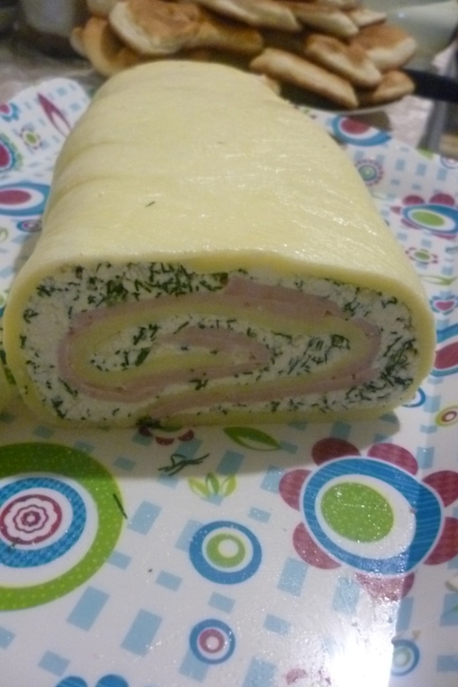 Сырный рулетик