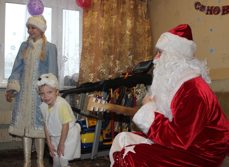 У Алешки Новый год!