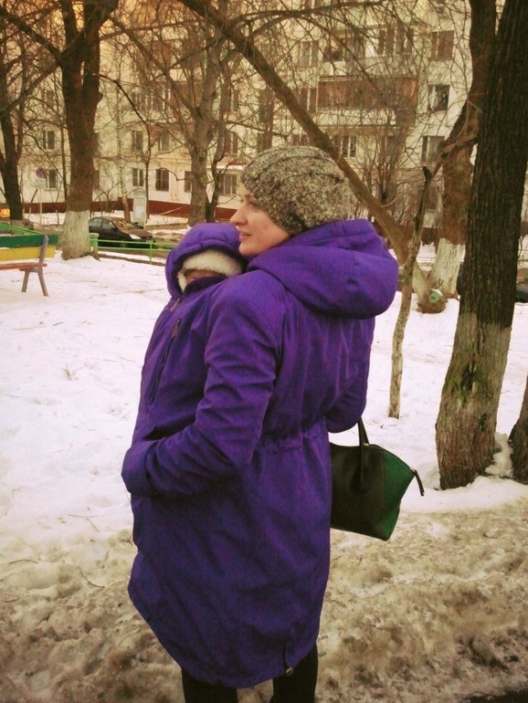 Слингокуртка Love and Carry. Фотоотчет