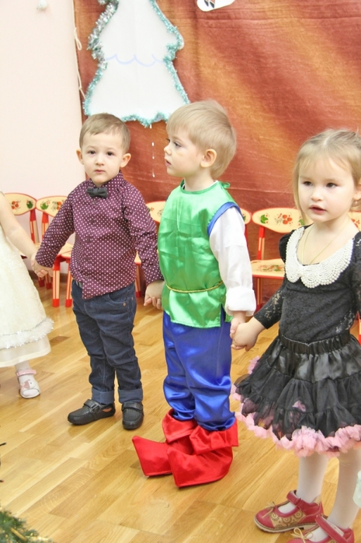 Новый год в саду.