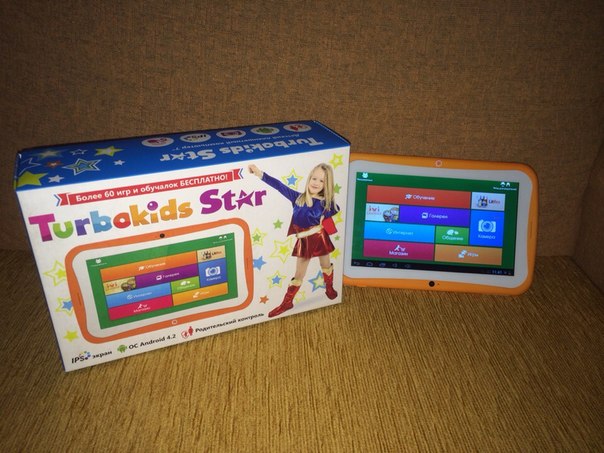 Детский планшет Turbo Kids Star