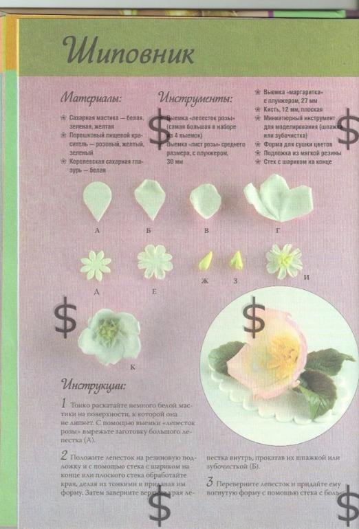 Книжечка с мк по цветам