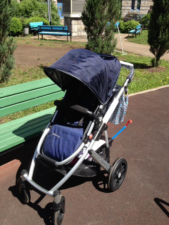 UPPAbaby Vista 14 года в СИНЕМ цвете!!!