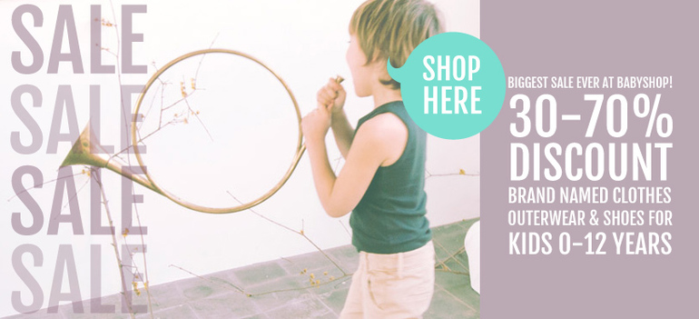 30-70% скидки Babyshop.com