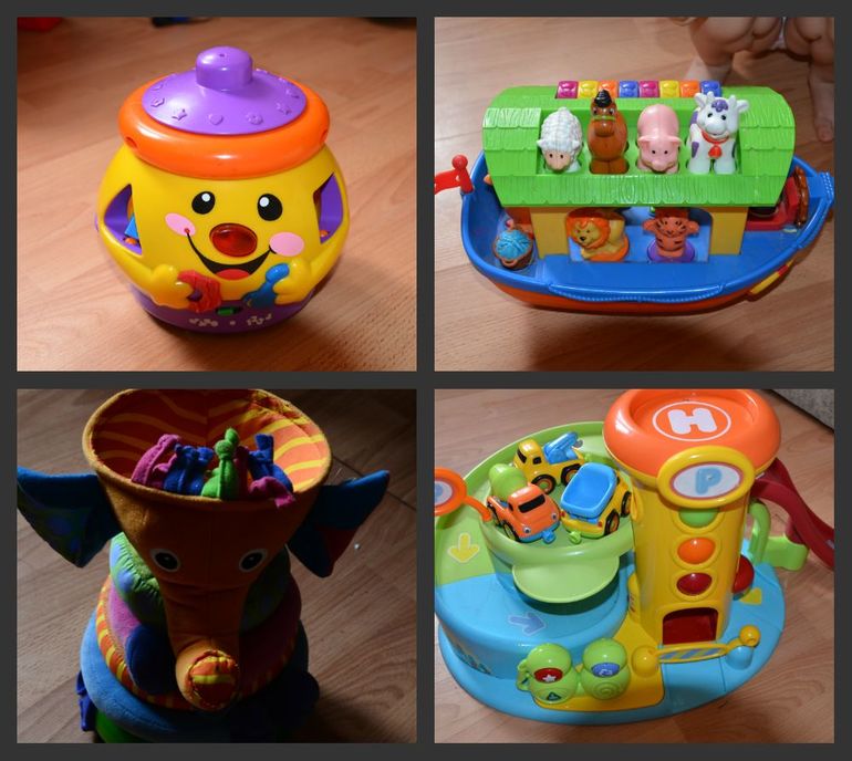 Фирменные игрушки Fisher price Elc Tiny Love б/у