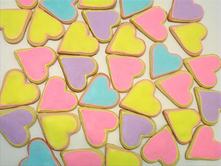 Spring cookies))