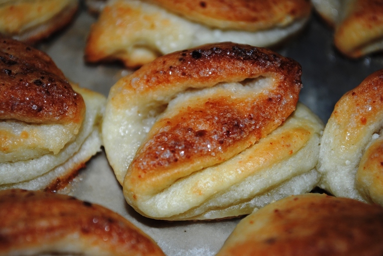 Печеньки творожные