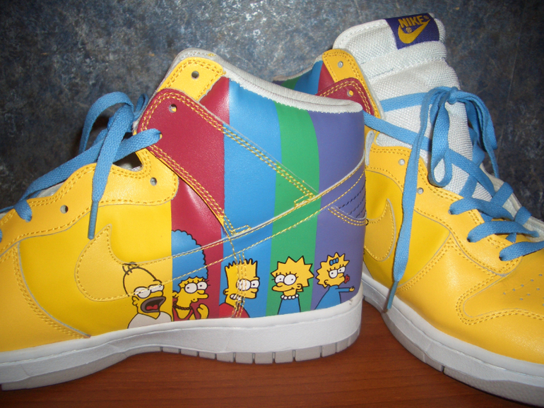Кроссовки Nike Simpsons 46р - 1900р