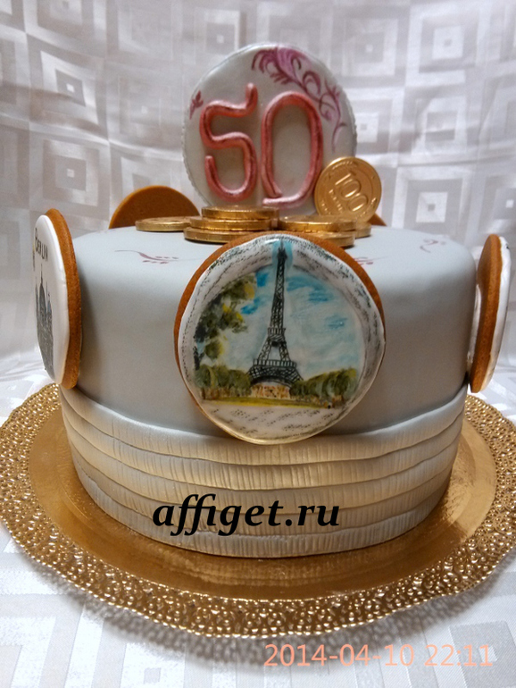 Пряничные декоративные тарелки