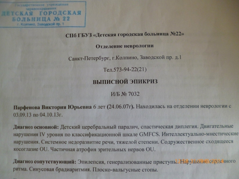 ПОМОЩЬ ВИКТОРИИ ПАРФЁНОВОЙ
