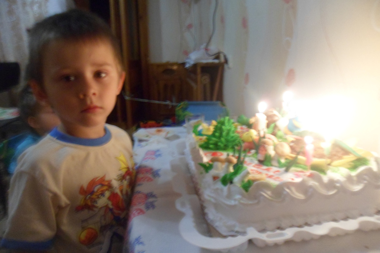 День рождение Ярослава (4 года) 1.07.2014