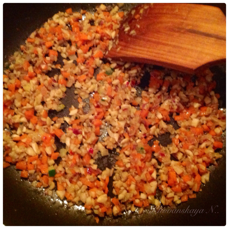 Vegetable cannelloni