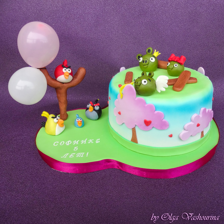 Мои первые Энгрики (Angry Birds)