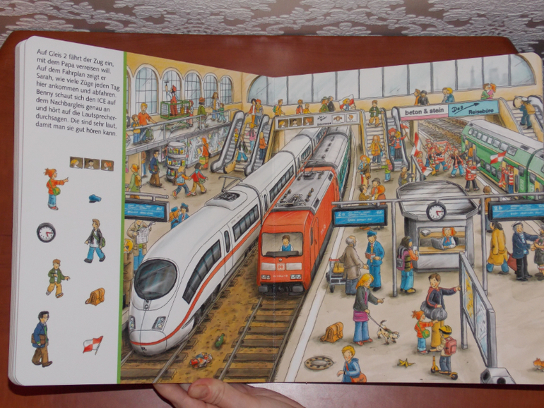 Развороты Mein großes Sachen suchen - Wimmelbuch by Christian Zimmer