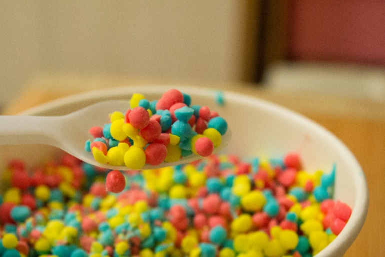 Мороженое dippin'dots