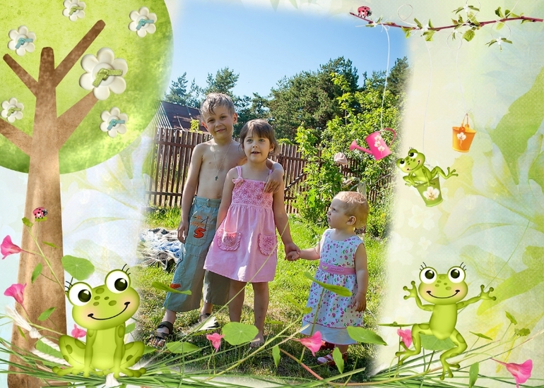 Стихи для оформления детских фотокниг