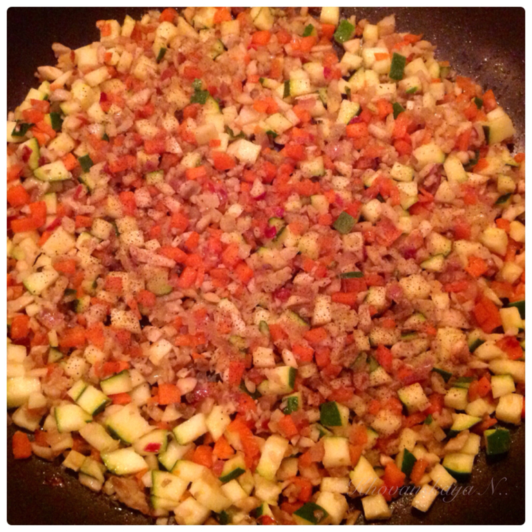 Vegetable cannelloni