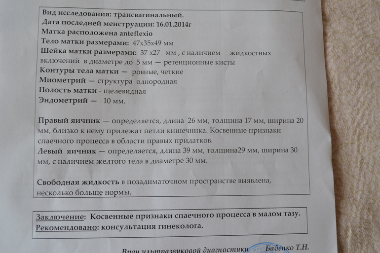 Девочки посмотрите мое УЗИ. Есть ли шанс?
