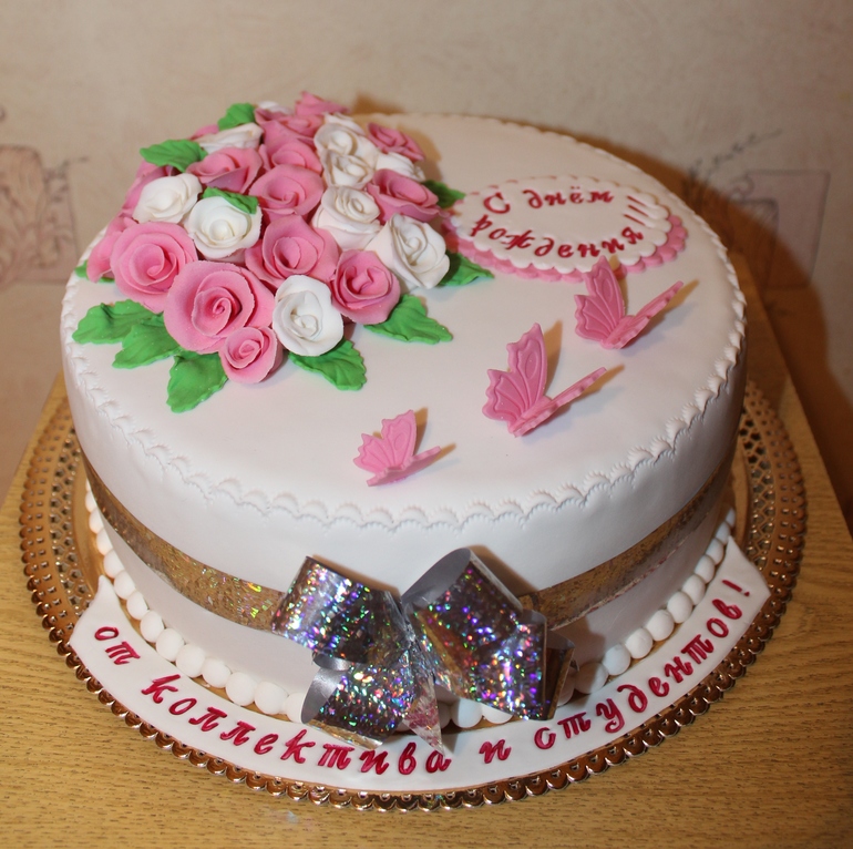 С розочками)