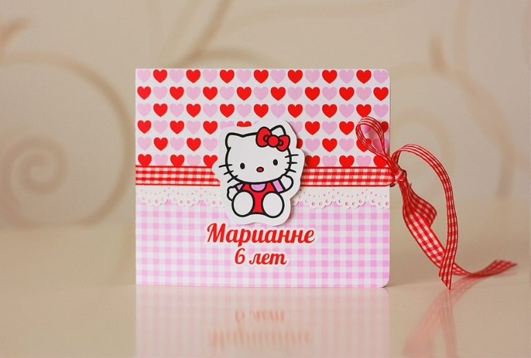 Оформление День Рождения в стиле Hello Kitty в День Всех Влюблённых