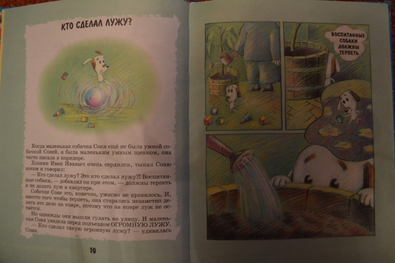 Библиотечное. Умная собачка Соня. Усачев