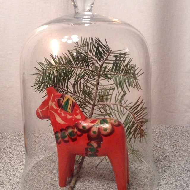 Про символ года. Скандинавская лошадка Dala Horse