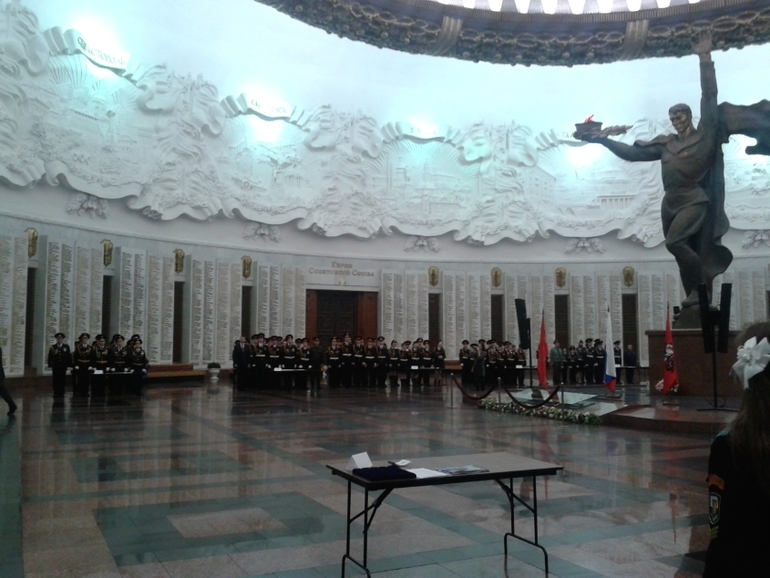 Награждение кадетов