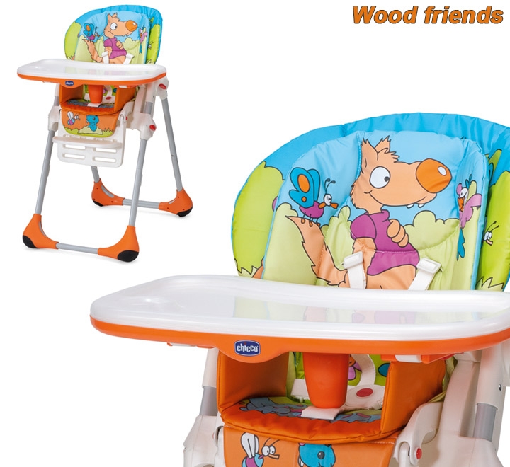 Купила для малышки стульчик Chicco Polly 2 в 1