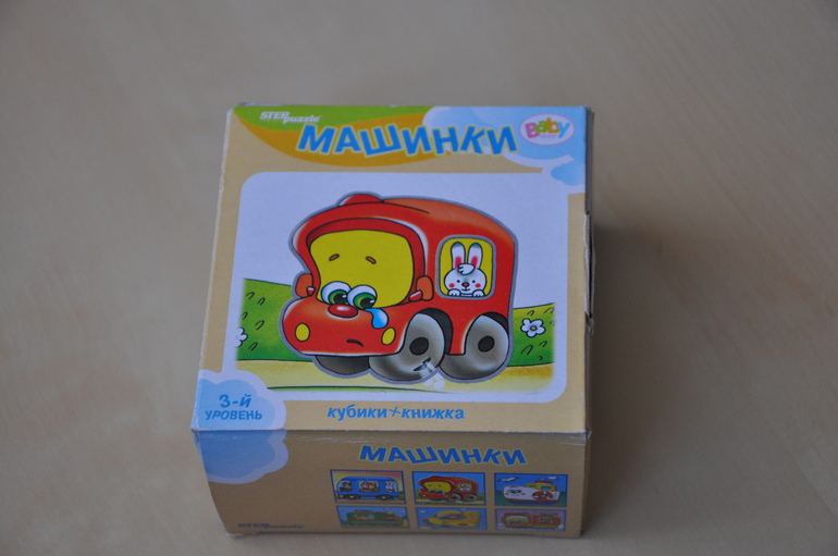 Наши любимые кубики Step Puzzle