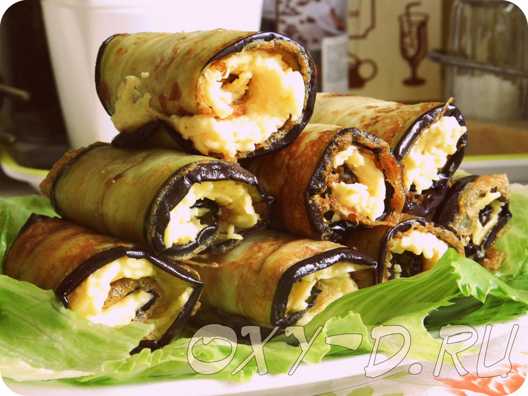 Баклажаны с сыром