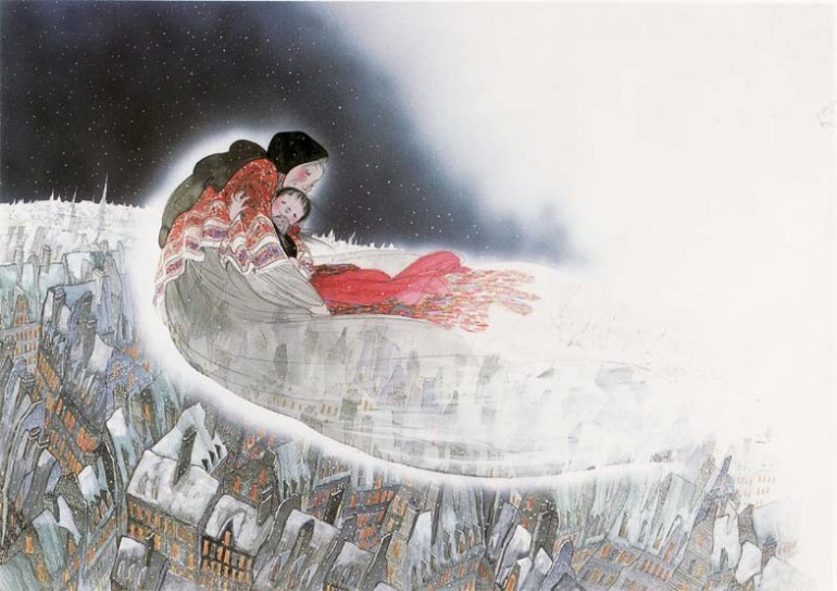 Японский иллюстратор Nakashima Kiyoshi