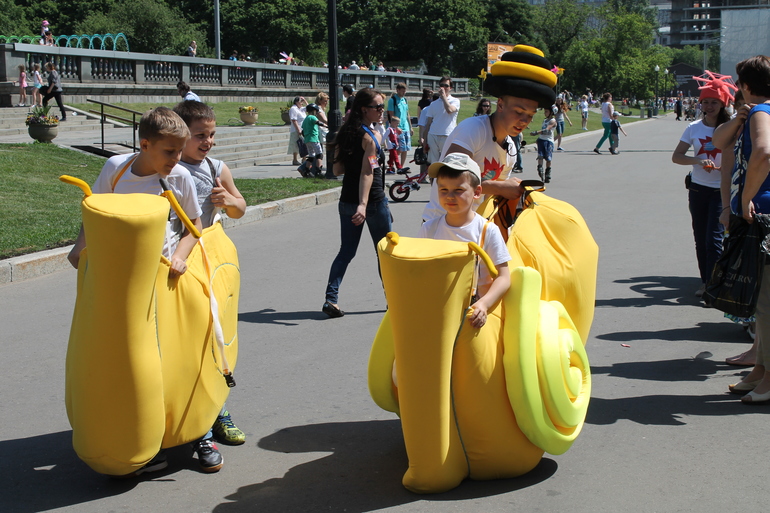 1 июня Парк Горького