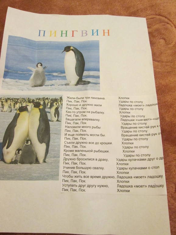 День 4. Пингвин