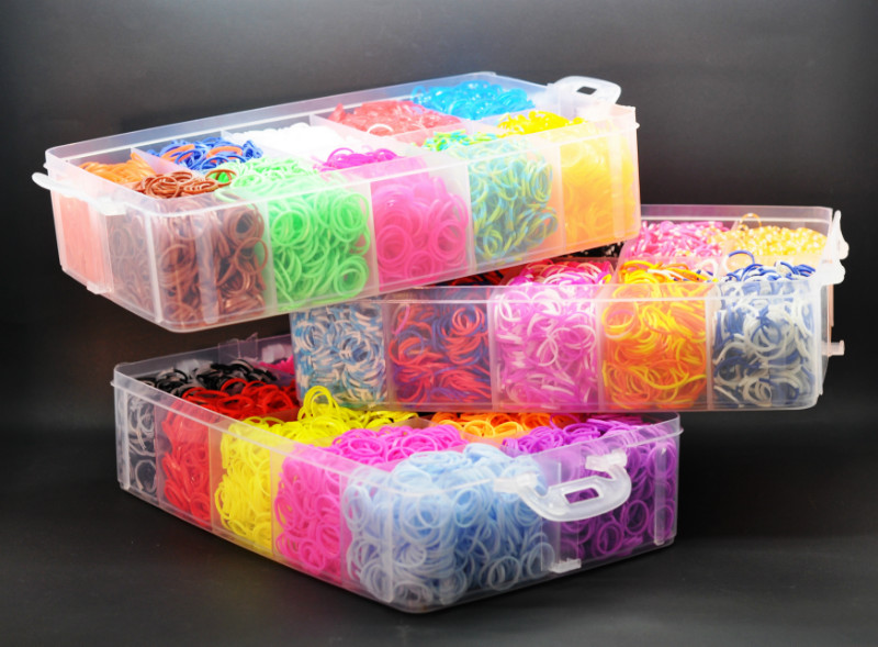 Наборы для плетения браслетов loom bands 18000 Наборы для плетения браслетов loom bands 18000