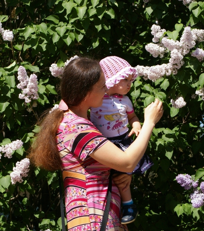 Немного наших почти совсем летних фоток:)