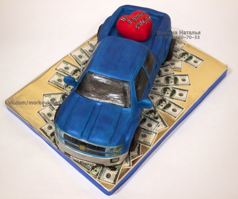 Торт Chevrolet Silverado 2014