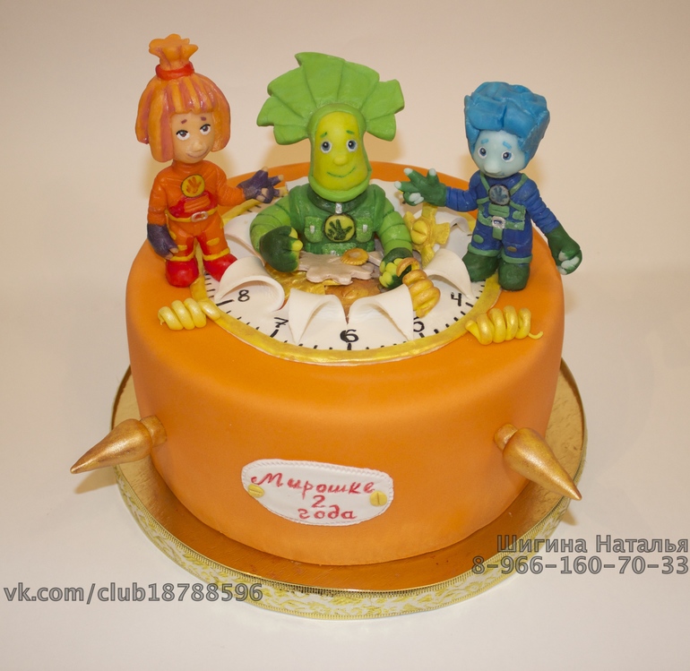 Торт Фиксики